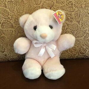 CIRCUS CIRCUS Pink Plush Bear Stuffed Animal Bear 5"